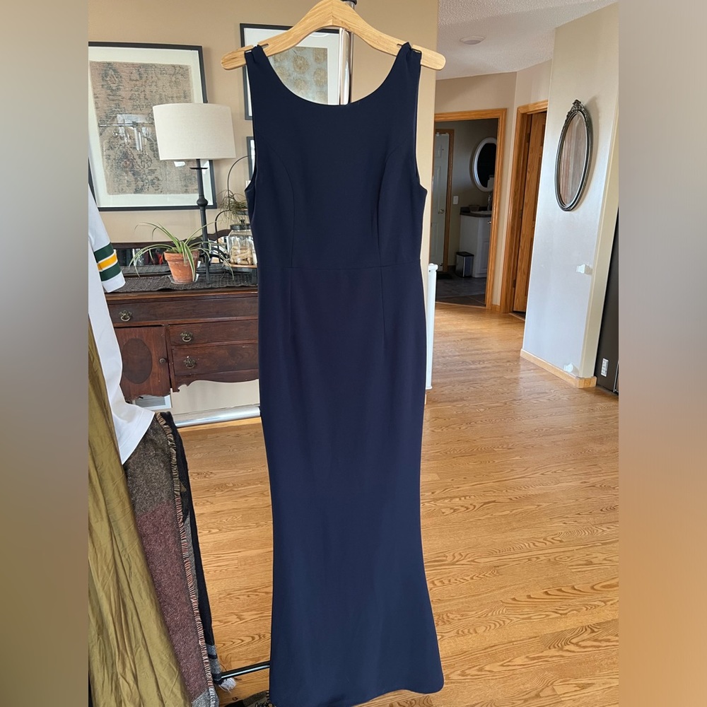 Backless mermaid dress